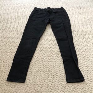 Gap kids black skinny jeans